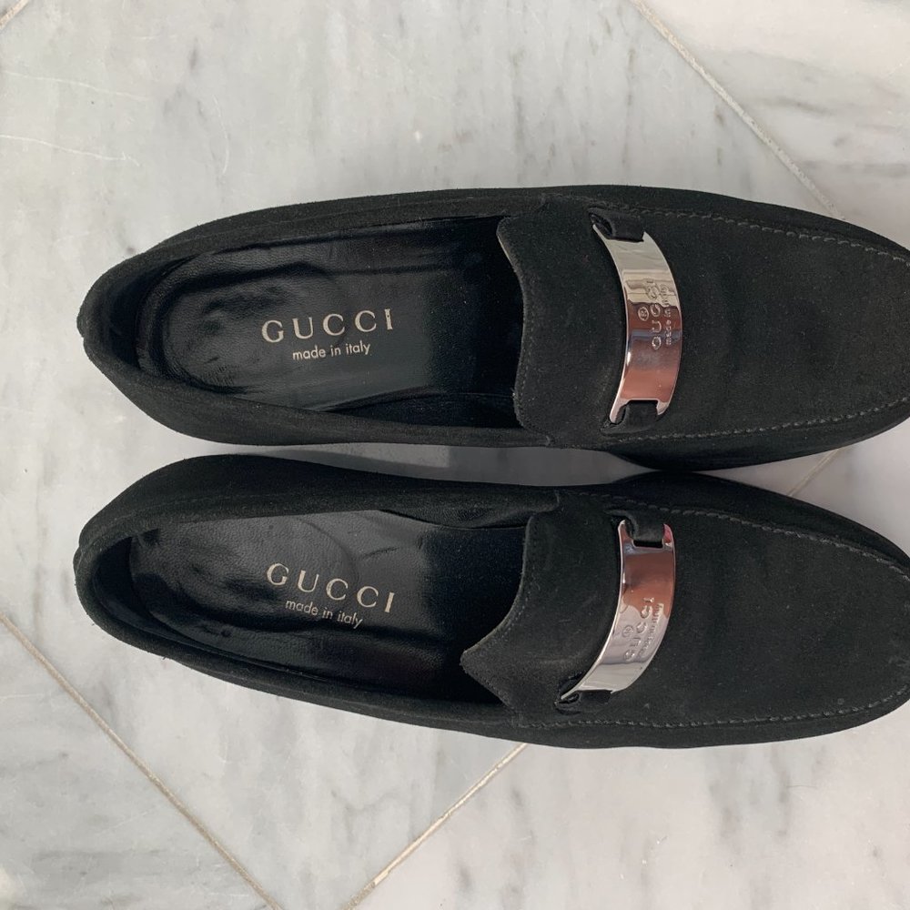 Suede Gucci Loafers - Picture 3 of 3